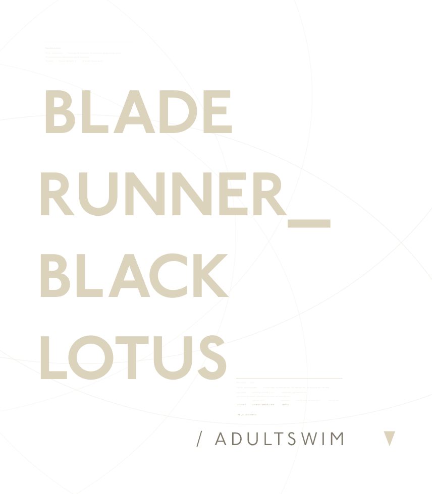 Blade Runner – Black Lotus